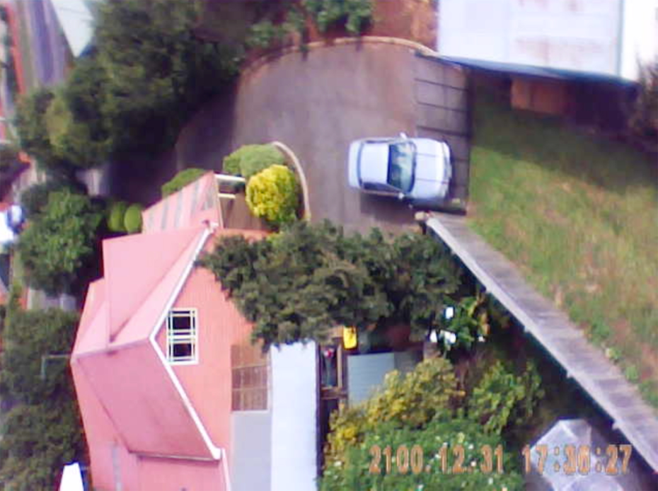 aerial footage suburbia